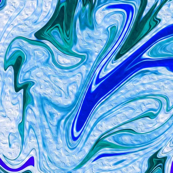 Liquid abstract background with oil painting streaks — Stock Photo, Image