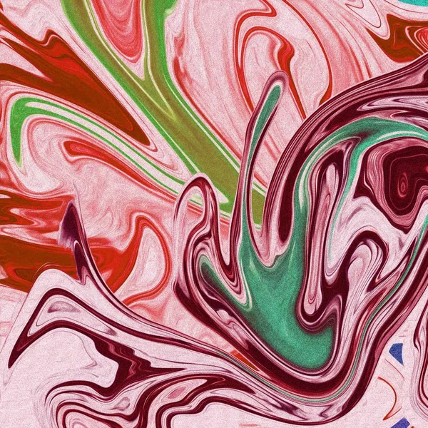 liquid abstract background with oil painting streaks