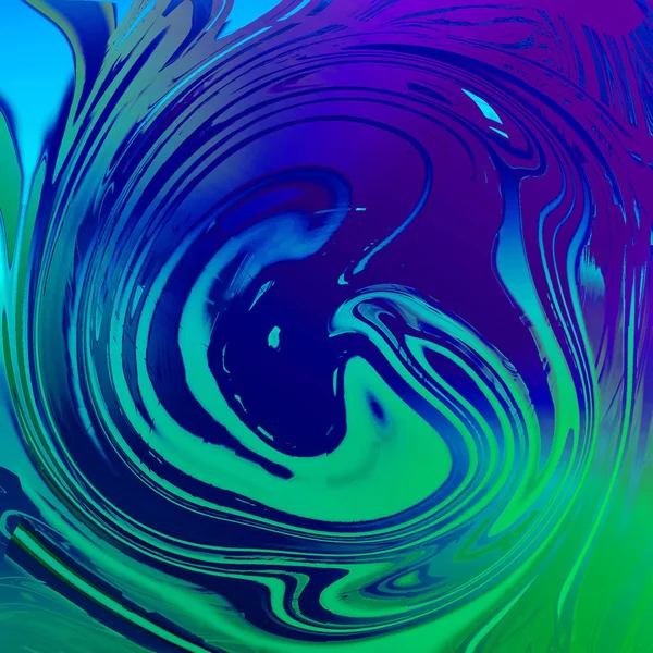 Fondo Abstracto Líquido Con Rayas Pintura Óleo —  Fotos de Stock