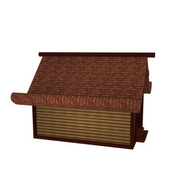 ev alanı işleme sonuçları blender uygulamasından 3D tasarım