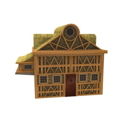 ev alanı işleme sonuçları blender uygulamasından 3D tasarım