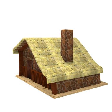 ev alanı işleme sonuçları blender uygulamasından 3D tasarım