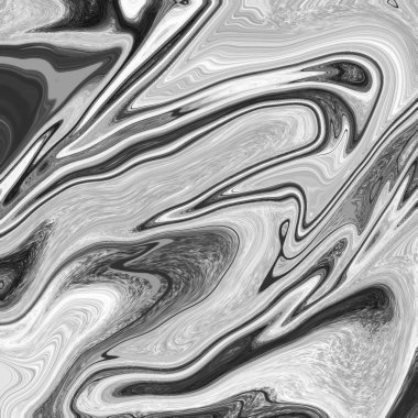 Yağlı boya çizgileri olan sıvı soyut arkaplan