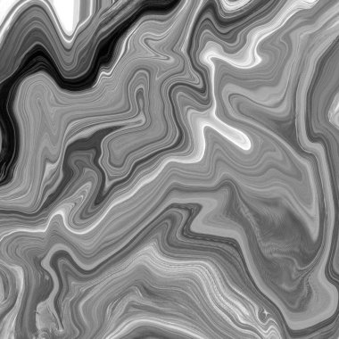 Yağlı boya çizgileri olan sıvı soyut arkaplan