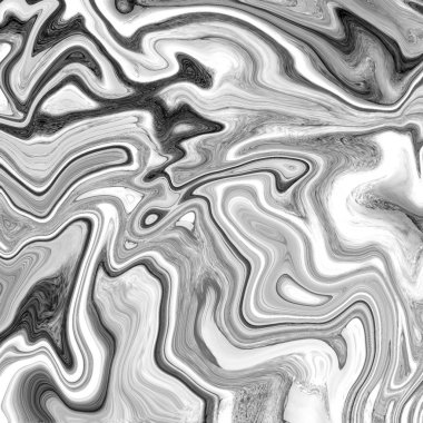 Yağlı boya çizgileri olan sıvı soyut arkaplan