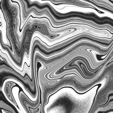 Yağlı boya çizgileri olan sıvı soyut arkaplan