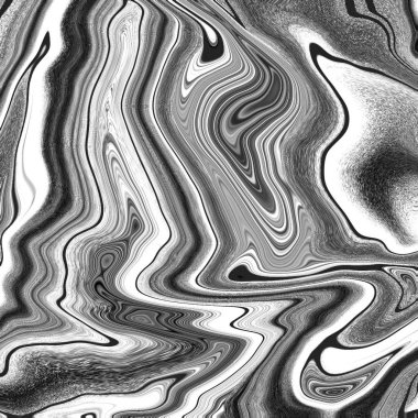 Yağlı boya çizgileri olan sıvı soyut arkaplan