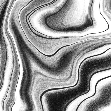 Yağlı boya çizgileri olan sıvı soyut arkaplan