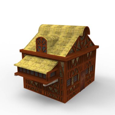 ev alanı işleme sonuçları blender uygulamasından 3D tasarım