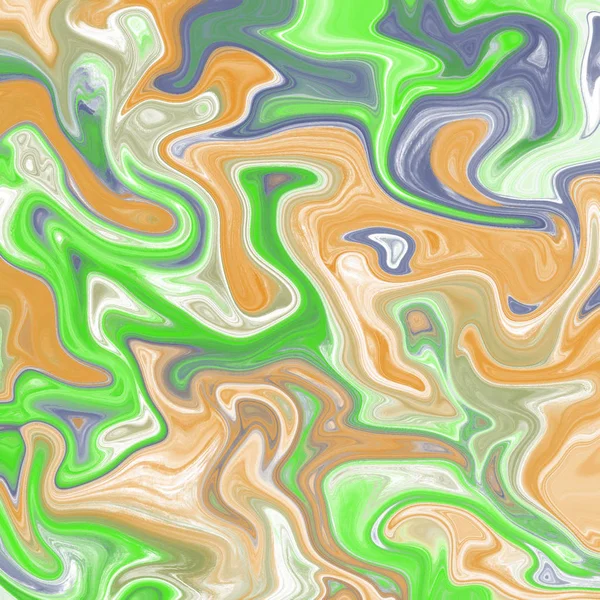 Fondo abstracto líquido con rayas de pintura al óleo — Foto de Stock