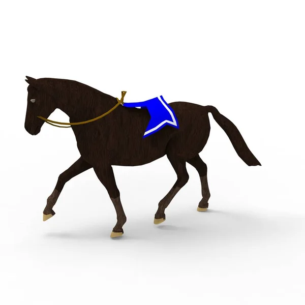 3D teszi a ló segítségével létrehozott egy turmixgép eszköz — Stock Fotó