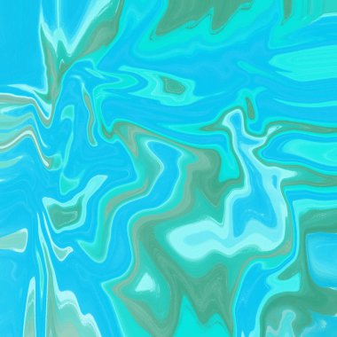 Yağlı boya çizgileri olan sıvı soyut arkaplan