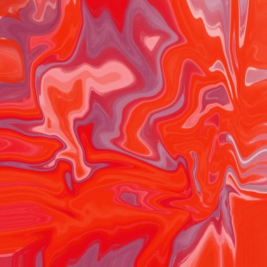 Yağlı boya çizgileri olan sıvı soyut arkaplan