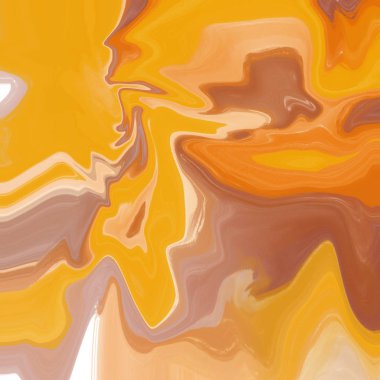 Yağlı boya çizgileri olan sıvı soyut arkaplan