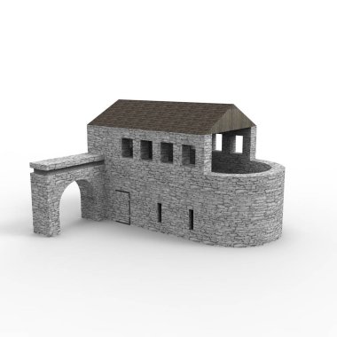 ev alanı işleme sonuçları blender uygulamasından 3D tasarım