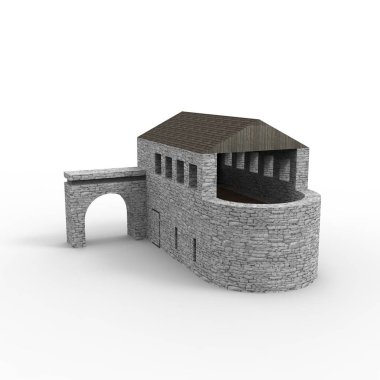 ev alanı işleme sonuçları blender uygulamasından 3D tasarım