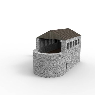 ev alanı işleme sonuçları blender uygulamasından 3D tasarım