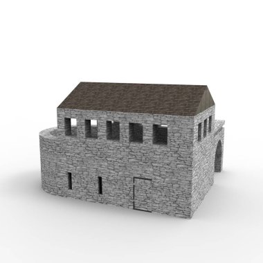 ev alanı işleme sonuçları blender uygulamasından 3D tasarım