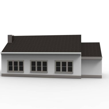 ev alanı işleme sonuçları blender uygulamasından 3D tasarım