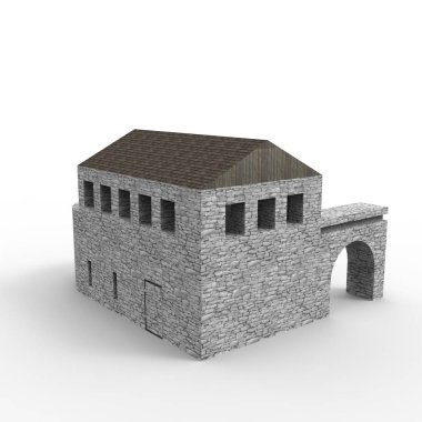 ev alanı işleme sonuçları blender uygulamasından 3D tasarım