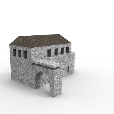 ev alanı işleme sonuçları blender uygulamasından 3D tasarım