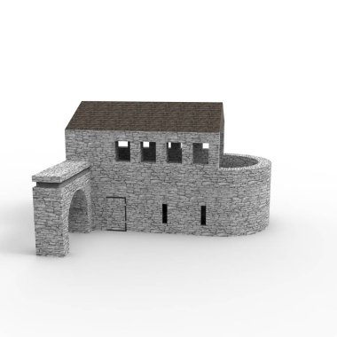 ev alanı işleme sonuçları blender uygulamasından 3D tasarım