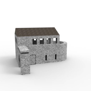 ev alanı işleme sonuçları blender uygulamasından 3D tasarım