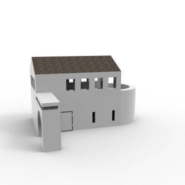 ev alanı işleme sonuçları blender uygulamasından 3D tasarım
