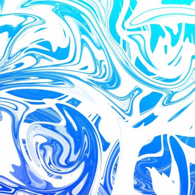 Yağlı boya çizgileri olan sıvı soyut arkaplan