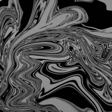 Yağlı boya çizgileri olan sıvı soyut arkaplan