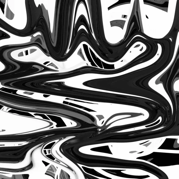 Liquid abstract background with oil painting streaks — Stock Photo, Image