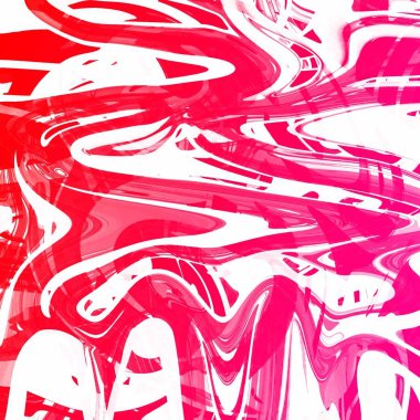 Yağlı boya çizgileri olan sıvı soyut arkaplan