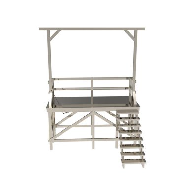 ev alanı işleme sonuçları blender uygulamasından 3D tasarım