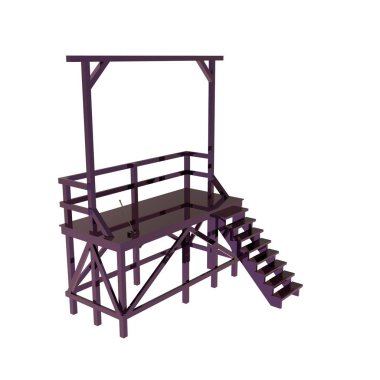 ev alanı işleme sonuçları blender uygulamasından 3D tasarım