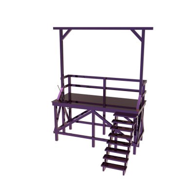 ev alanı işleme sonuçları blender uygulamasından 3D tasarım