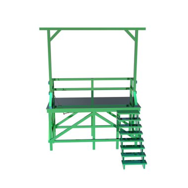 ev alanı işleme sonuçları blender uygulamasından 3D tasarım