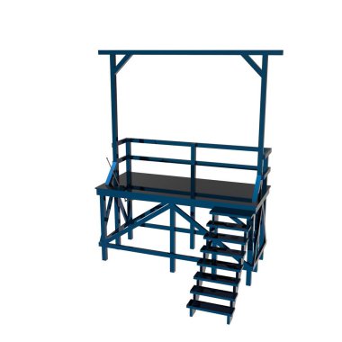 ev alanı işleme sonuçları blender uygulamasından 3D tasarım