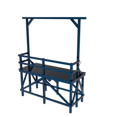 ev alanı işleme sonuçları blender uygulamasından 3D tasarım