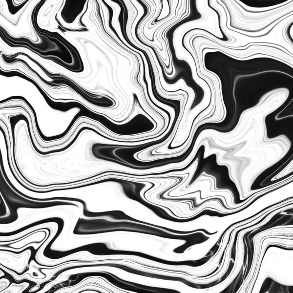 Yağlı boya çizgileri olan sıvı soyut arkaplan