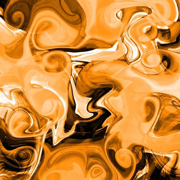 Liquid abstract background with oil painting streaks — Stock Photo, Image