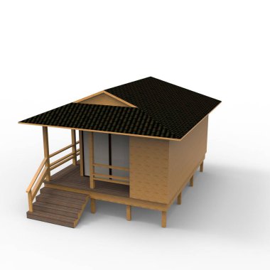 ev alanı işleme sonuçları blender uygulamasından 3D tasarım