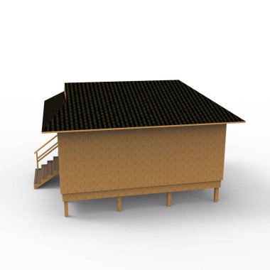 ev alanı işleme sonuçları blender uygulamasından 3D tasarım