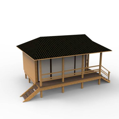 ev alanı işleme sonuçları blender uygulamasından 3D tasarım