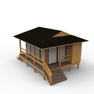 ev alanı işleme sonuçları blender uygulamasından 3D tasarım