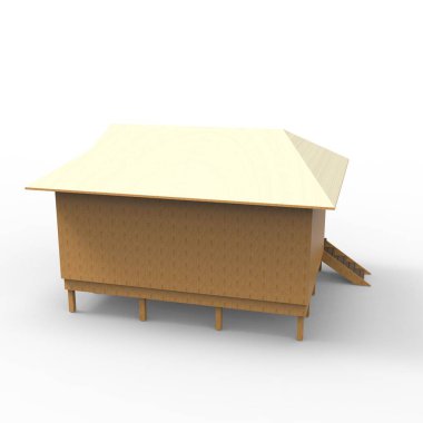 ev alanı işleme sonuçları blender uygulamasından 3D tasarım