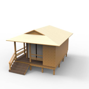 ev alanı işleme sonuçları blender uygulamasından 3D tasarım