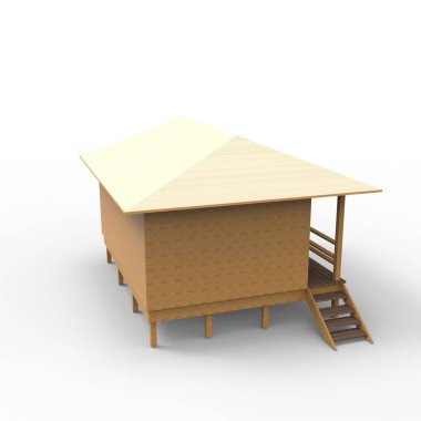 ev alanı işleme sonuçları blender uygulamasından 3D tasarım