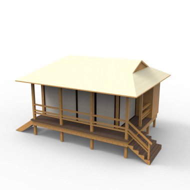 ev alanı işleme sonuçları blender uygulamasından 3D tasarım