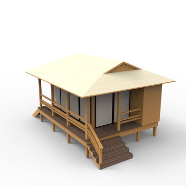 ev alanı işleme sonuçları blender uygulamasından 3D tasarım