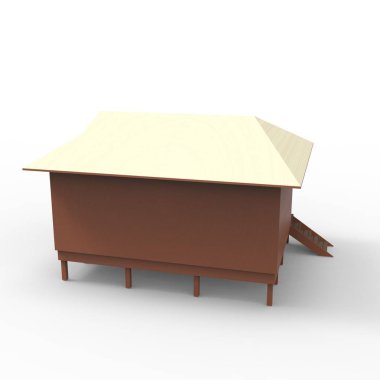 ev alanı işleme sonuçları blender uygulamasından 3D tasarım